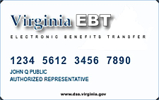 Virginia EBT Card image