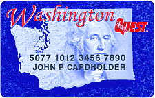 Washington EBT Card image