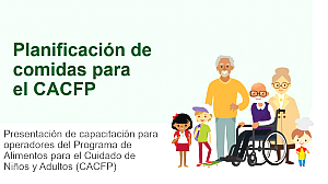 Planificación de comidas para el CACFP
