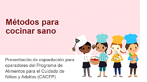 Métodos para cocinar sano
