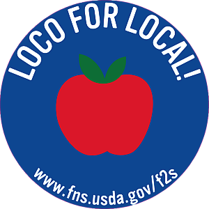 Blue sticker loco for local