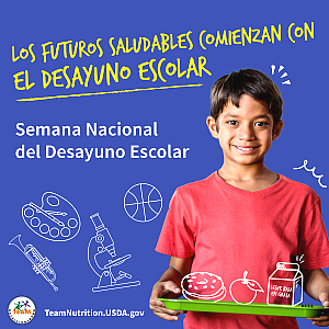 Los futuros saludables comienzan con el desayuno escolar