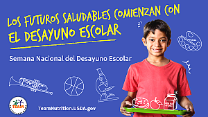 Los futuros saludables comienzan con el desayuno escolar