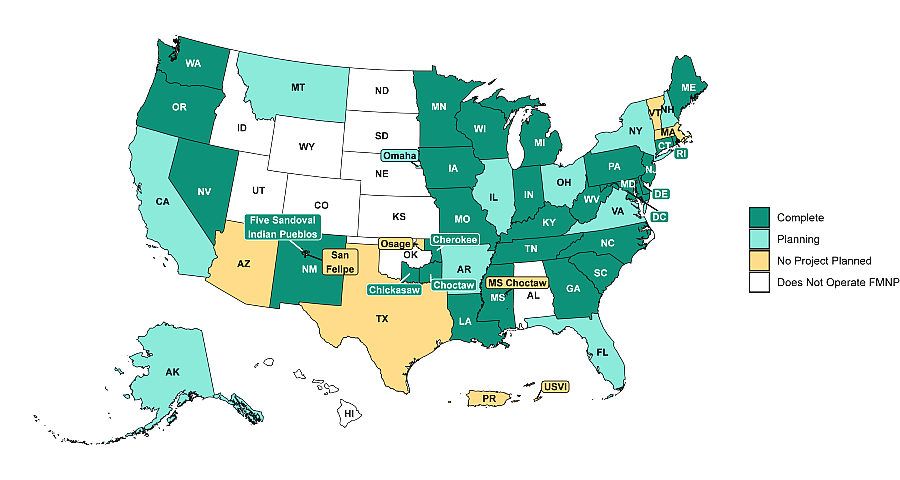 FMNP map