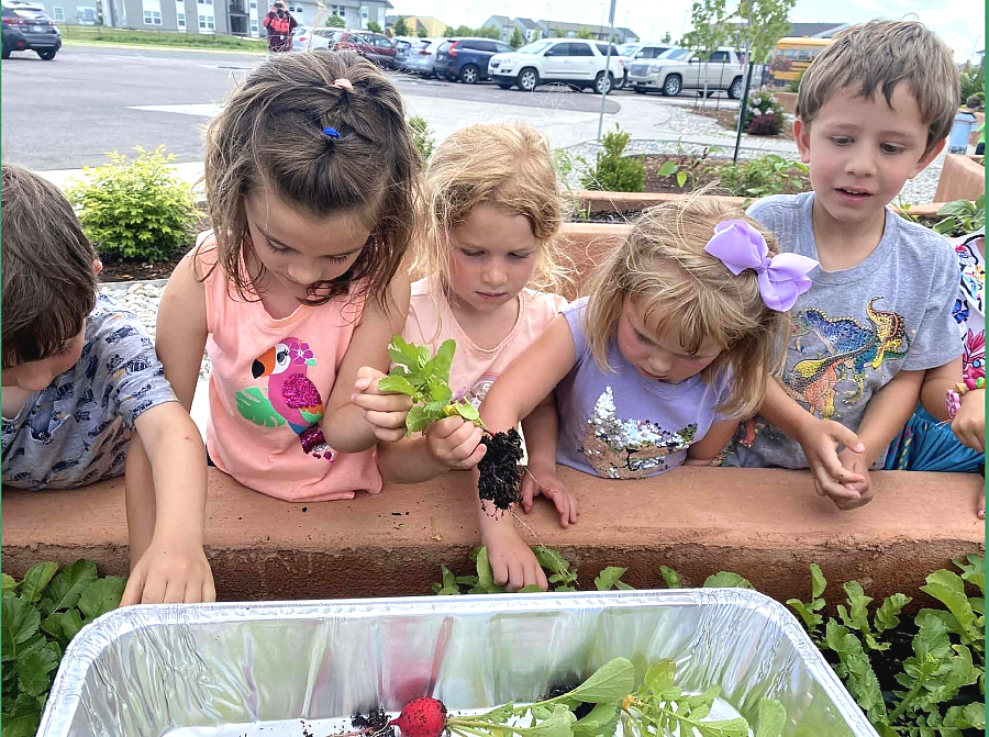 For students at the Evans Early Childhood Center in Fort Morgan, Colorado, gardening is a key part of the curriculum.