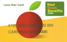 SNAP program card